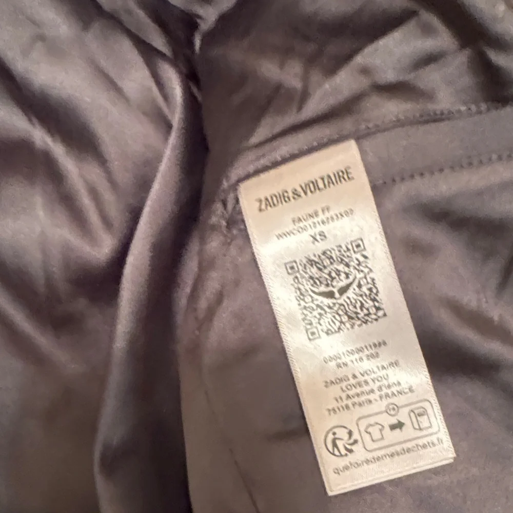 Zadig & Voltaire Faux Fur Jacket in Brown and Black - Picture 3 of 8